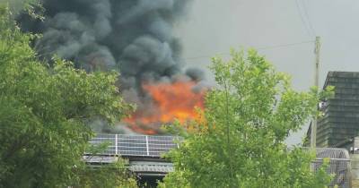 Massive fire breaks out at Scots zoo as smoke seen billowing into sky - www.dailyrecord.co.uk - Scotland