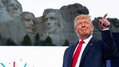Trump Tells Mount Rushmore Crowd That Protesters Are Engaging in "Merciless Campaign to Wipe Out" History - www.hollywoodreporter.com - state South Dakota