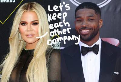 Khloé Kardashian Reacts To Tristan Thompson Engagement Rumors — Amid Weekend Spent At His Place! - perezhilton.com - USA