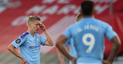 'Not acceptable' - Oleksandr Zinchenko makes frank apology after mistake in Southampton defeat - www.manchestereveningnews.co.uk - Manchester - Birmingham - county Southampton