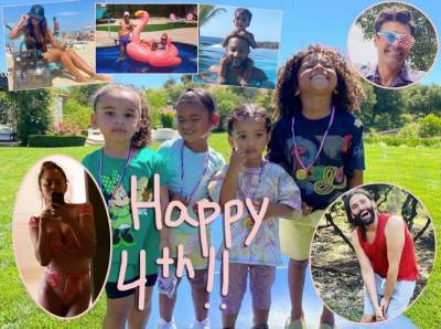Here’s How Celebs Spent The Fourth Of July Holiday Weekend! - perezhilton.com - California