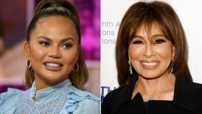 Chrissy Teigen - Jeanine Pirro - Chrissy Teigen Calls Out Jeanine Pirro for Having a Topless Photo of Her on Her Phone - etonline.com