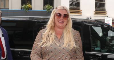 Gemma Collins wears over £2k matching Mickey Mouse Gucci tracksuit and sliders as she goes on designer shopping spree - www.ok.co.uk - London