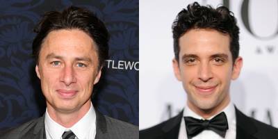 Zach Braff Mourns Nick Cordero, Reveals the Final Text He Received From Him - www.justjared.com