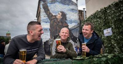 'It's absolutely smashing' Glasgow drinkers revel in first taste of freedom as beer gardens reopen - www.dailyrecord.co.uk