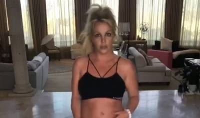 Britney Spears Dances to Beyonce's 'Haunted' - Watch the Video! - www.justjared.com