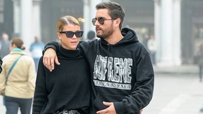 Sofia Richie Strikes A Pose In Scott Disick’s Talentless Hoodie After Kourtney Rocked His Flannel Top - hollywoodlife.com - county Scott