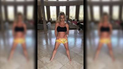 Britney Spears Dances To Beyonce’s ‘Haunted’ - etcanada.com
