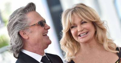 Inside Goldie Hawn and Kurt Russell's stylish living room in LA - www.msn.com - county Russell