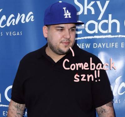 Rob Kardashian Poses With Friends For Fourth Of July Fun After Resurfacing On Social Media! - perezhilton.com