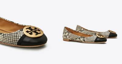 These Tory Burch Shoes Are an Elevated Take on the Classic Ballet Flat - www.usmagazine.com