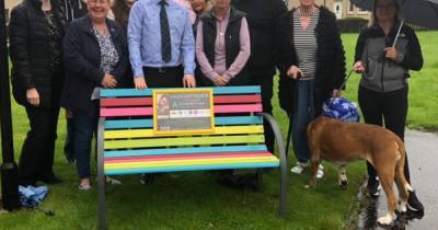 "Idiots" vandalise two rainbow benches dedicated to memory of late Wishaw dad - www.dailyrecord.co.uk