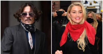 Johnny Depp denies he slapped Amber Heard after she laughed at his tattoo - www.msn.com - California - county Heard