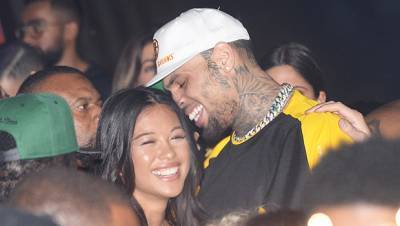 Chris Brown Calls Ammika Harris ‘Mine’ In Latest Flirty Instagram Comment On Her Sexy New Pic - hollywoodlife.com