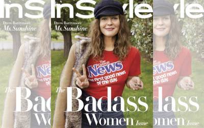 Drew Barrymore Photographs Herself For ‘InStyle’ Cover, Talks Raising Two Daughters During Pandemic - etcanada.com