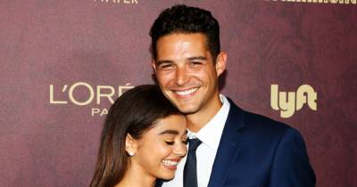 It Goes Down in the DMs! Sarah Hyland and Wells Adams: A Timeline of Their Relationship - www.usmagazine.com - county Wells