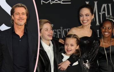 Brad Pitt & Angelina Jolie Are FINALLY Co-Parenting Well — Thanks To Family Therapy! - perezhilton.com