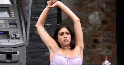 Madonna's daughter Lourdes proudly embraces armpit hair as she enjoys lunch with friends in NYC - www.ok.co.uk - New York