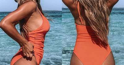 These Stunning Ruched One-Piece Swimsuits Show Just the Right Amount of Skin - www.usmagazine.com