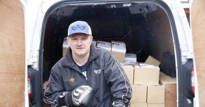 Ricky Hatton delivers thousands of care package to Manchester's homeless - www.manchestereveningnews.co.uk - Britain - Manchester