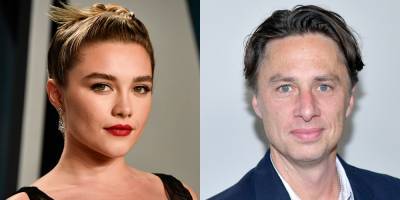 Florence Pugh Reveals How She Feels About All the Scrutiny Over Zach Braff Relationship - www.justjared.com