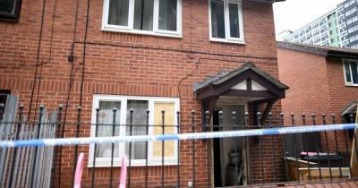 Police tape off home after 'arson attack' in early hours - www.manchestereveningnews.co.uk - Manchester
