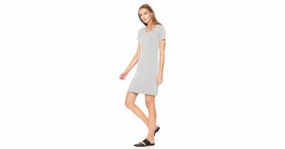 This Soft Jersey T-Shirt Dress Is Simplicity at Its Best — And Under $20 - www.usmagazine.com - Jersey