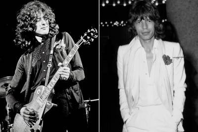 Long-lost Rolling Stones song with Led Zeppelin’s Jimmy Page unearthed - nypost.com