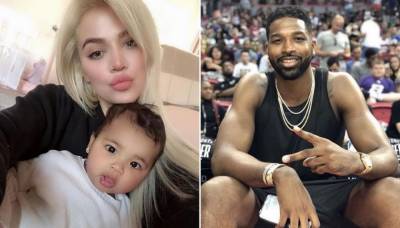 Tristan Thompson Poses With His And Khloe Kardashian’s Daughter, Calling Her ‘Twin’ – People Criticize Him For This Reason - celebrityinsider.org