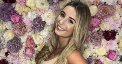 Dani Dyer flaunts blossoming baby bump in stunning pink bikini after pregnancy announcement - www.ok.co.uk - Britain