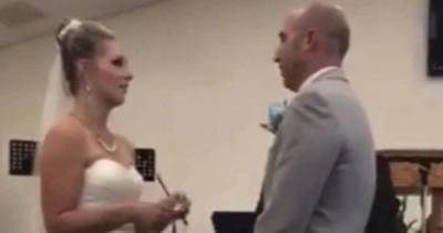 Angry bride throws mother-in-law out of wedding as she heckles her during vows - www.dailyrecord.co.uk - California