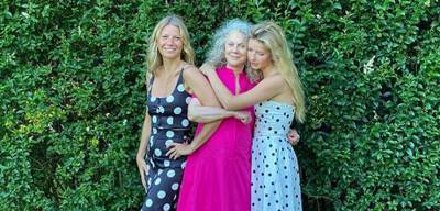 Gwyneth Paltrow Shares Cute Photo with Daughter Apple & Mom Blythe Danner! - www.justjared.com