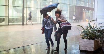 Met Office says two months worth of rain could fall in North West today with severe thunderstorms forecast - www.manchestereveningnews.co.uk - Britain - Birmingham