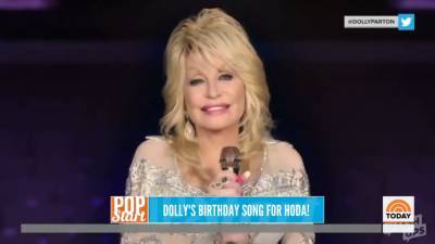 Hoda Kotb Receives The Best Birthday Surprise From Dolly Parton - etcanada.com