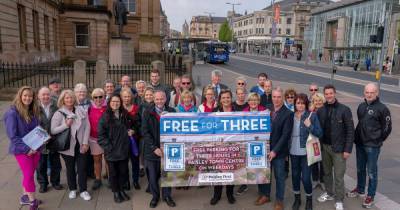 Calls for Paisley free parking scheme to be extended post-coronavirus - www.dailyrecord.co.uk