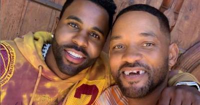 Will Smith gets his teeth 'knocked out' by Jason Derulo as golf game goes wrong - www.dailyrecord.co.uk