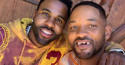 Jason Derulo Knocks Out Will Smith’s Teeth With a Golf Club in Another Prank Video - www.usmagazine.com