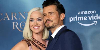 Orlando Bloom Sneaks Up & Scares Katy Perry During Her Instagram Live - www.justjared.com