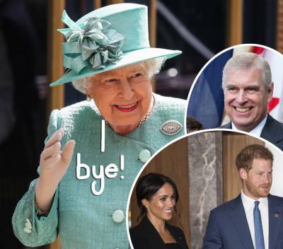 Meghan Markle, Prince Harry, & Prince Andrew’s Social Media Profiles Wiped From Royal Website! - perezhilton.com
