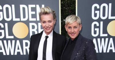 Portia de Rossi says embattled Ellen DeGeneres is 'doing great' - www.wonderwall.com - Santa Barbara