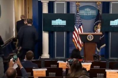 Trump Briefly Evacuated From Press Conference After Shooting Near White House (Video) - thewrap.com - state South Dakota