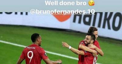 Anthony Martial sends cheeky penalty warning to Manchester United teammate Bruno Fernandes - www.manchestereveningnews.co.uk - Manchester - Portugal - city Copenhagen