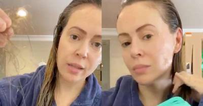 Alyssa Milano shares video allegedly showing coronavirus-related hair loss: ‘Please take this seriously’ - www.msn.com