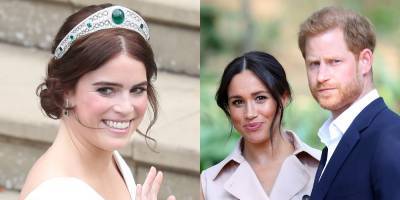 Princess Eugenie Was Not Happy with Meghan Markle & Prince Harry for Revealing Pregnancy at Her Wedding - www.justjared.com