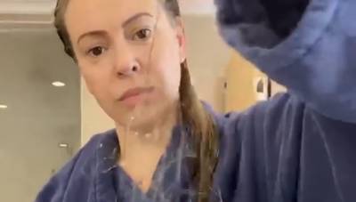 Alyssa Milano Is Experiencing Hair Loss From Coronavirus - www.justjared.com