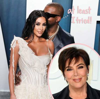 Twitter Roasts Kanye West For Trying To Play Nice With Kris Jenner After Calling Her ‘Kris Jong-Un’ - perezhilton.com - North Korea