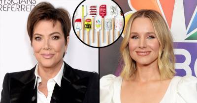 Stars Design Spatulas for Charity: See Colorful Creations From Kris Jenner, Kristen Bell and More - www.usmagazine.com - county Sonoma - county Williams