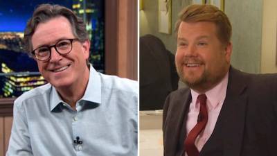 Stephen Colbert, James Corden Show Off New Studio Setups in Socially Distanced Late Night Returns - www.hollywoodreporter.com