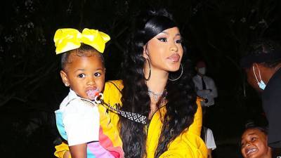 Cardi B Her Daughter Kulture, 2, Stick Their Tongues Out Together In Adorable Video — Watch - hollywoodlife.com