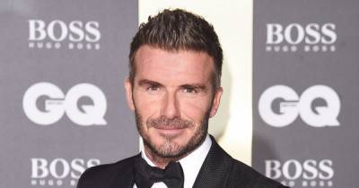 David Beckham Recreates a Sexy Coty Fragrance Campaign From 15 Years Ago, With Son Brooklyn’s Help - www.usmagazine.com